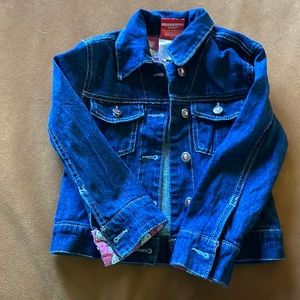 Hello kitty jean jacket